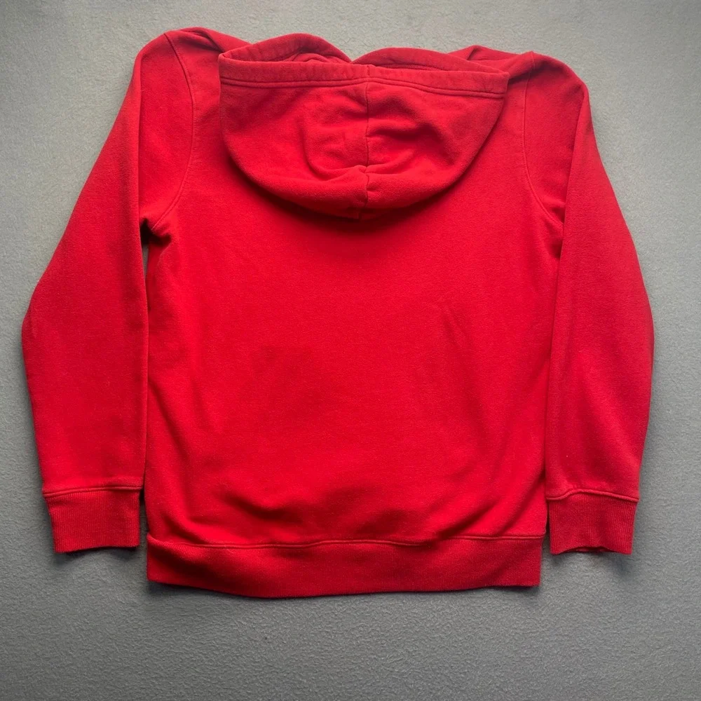 Goodfellow & Co Grinch Hoodie‎ Men Lg Red Christmas Graphic Pullover Excellent